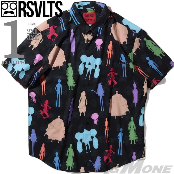 大きいサイズ メンズ RSVLTS ローズベルツ 半袖 ボタンダウン シャツ ONE PIECE KUNUFLEX SS SHIRT USA直輸入 btn-op-wego | ブランド登録なし