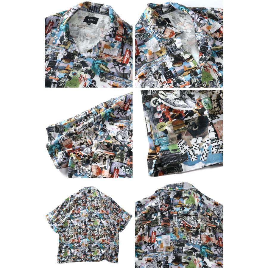 大きいサイズ メンズ HUF ハフ 総柄 半袖 シャツ FROM THE ROAD SS RESORT USA直輸入 bu00262 | HUF | 02