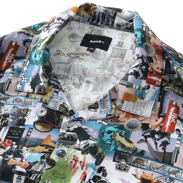 大きいサイズ メンズ HUF ハフ 総柄 半袖 シャツ FROM THE ROAD SS RESORT USA直輸入 bu00262 | HUF | 05