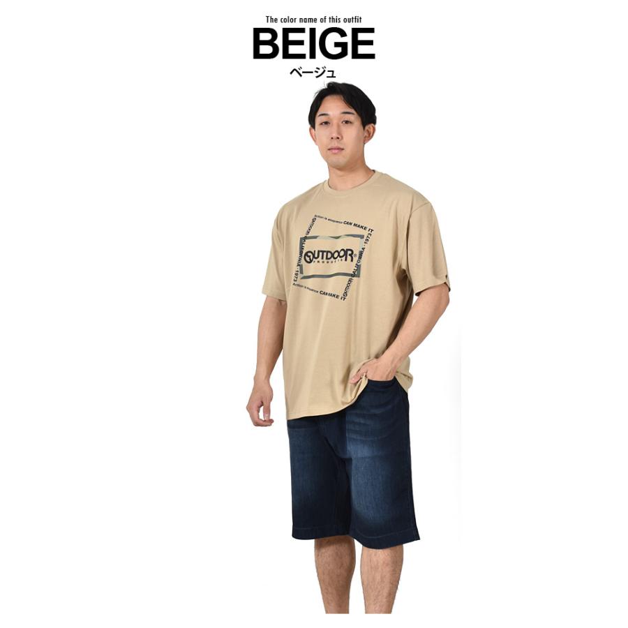 大きいサイズ メンズ OUTDOOR PRODUCTS アウトドアプロダクツ 半袖 プリント Tシャツ c5339e | OUTDOOR PRODUCTS | 03