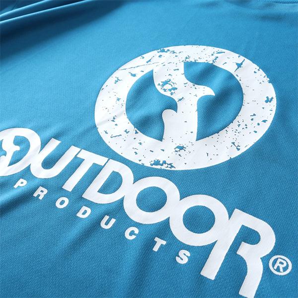 大きいサイズ メンズ OUTDOOR PRODUCTS アウトドアプロダクツ 吸水速乾 ロゴプリント ドライ 半袖 Tシャツ c5434e | OUTDOOR PRODUCTS | 11