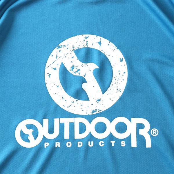 大きいサイズ メンズ OUTDOOR PRODUCTS アウトドアプロダクツ 吸水速乾 ロゴプリント ドライ 半袖 Tシャツ c5434e | OUTDOOR PRODUCTS | 05