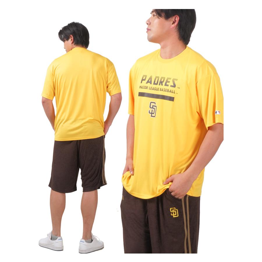 大きいサイズ メンズ MLB メジャーリーグ 半袖 ドライ Tシャツ c5532ml 【t2501】 | MLB | 06