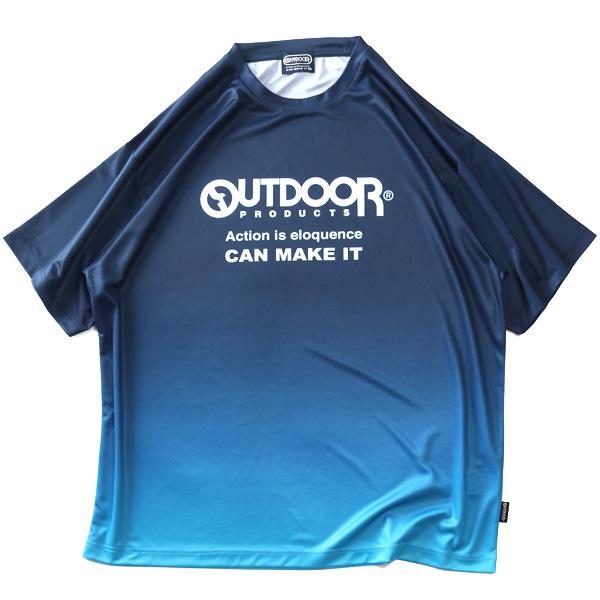 大きいサイズ メンズ OUTDOOR PRODUCTS アウトドアプロダクツ ドライ グラデーション 半袖 Tシャツ 軽量 c553we | OUTDOOR PRODUCTS | 04