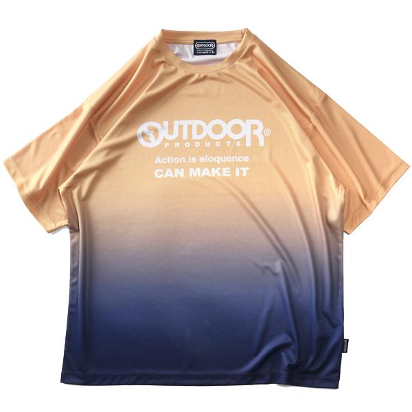 大きいサイズ メンズ OUTDOOR PRODUCTS アウトドアプロダクツ ドライ グラデーション 半袖 Tシャツ 軽量 c553we | OUTDOOR PRODUCTS | 06