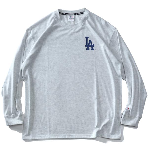 大きいサイズ メンズ MLB メジャーリーグ 天竺 長袖 Tシャツ c5550m 【t2502】 | MLB | 07