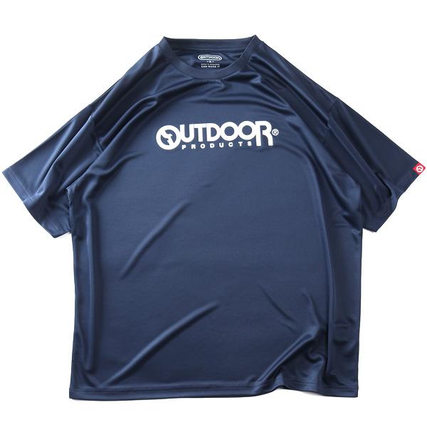 大きいサイズ メンズ OUTDOOR PRODUCTS アウトドアプロダクツ ロゴプリント ドライ 半袖 Tシャツ 軽量素材 春夏新作 c5635e | OUTDOOR PRODUCTS | 04