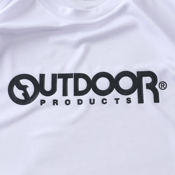 大きいサイズ メンズ OUTDOOR PRODUCTS アウトドアプロダクツ ロゴプリント ドライ 半袖 Tシャツ 軽量素材 春夏新作 c5635e | OUTDOOR PRODUCTS | 08
