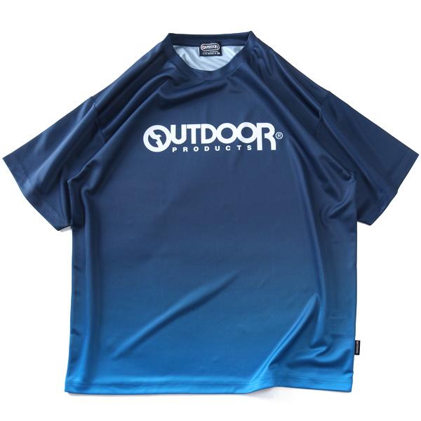 大きいサイズ メンズ OUTDOOR PRODUCTS アウトドアプロダクツ ドライ グラデーション 半袖 Tシャツ 軽量素材 春夏新作 c563he | OUTDOOR PRODUCTS | 04
