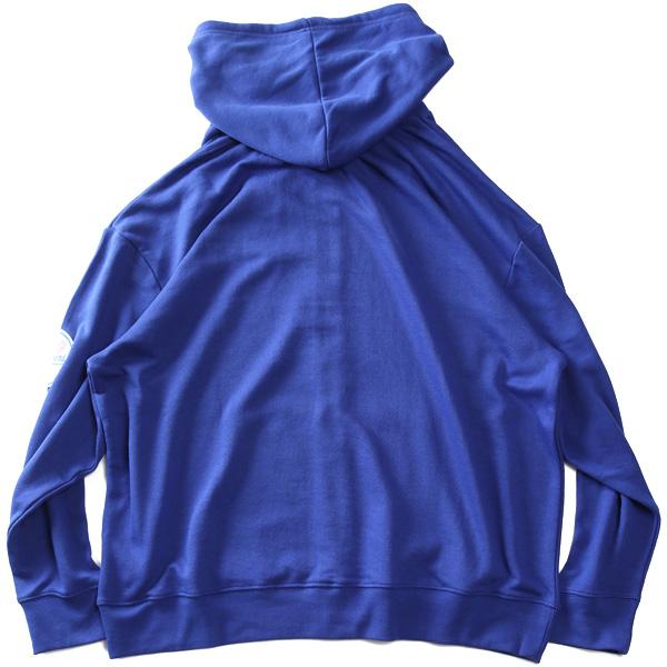 MLB 大きいサイズ メンズ メジャーリーグ 裏毛 フルジップ パーカー