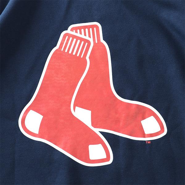 大きいサイズ メンズ MLB メジャーリーグ 裏起毛 クルーネック トレーナー c6460m | MLB | 13