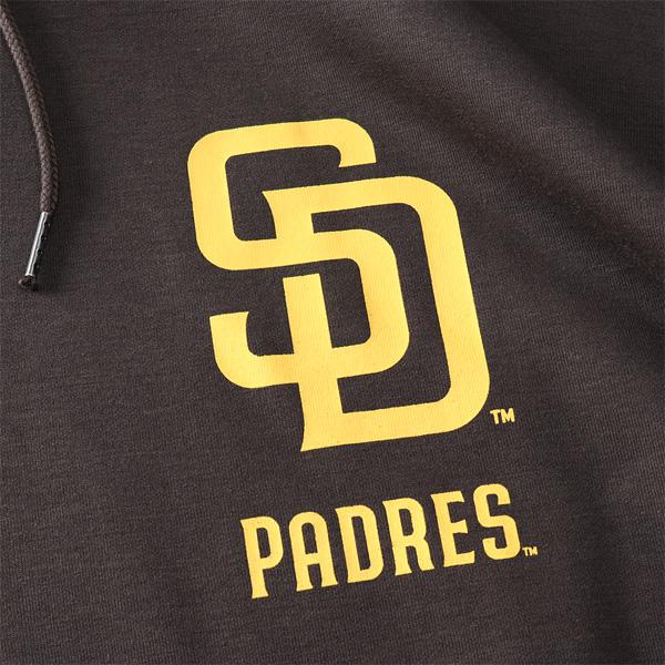 大きいサイズ メンズ MLB メジャーリーグ ダンボール プルオーバー パーカー c6555m 【t2502】 | MLB | 10