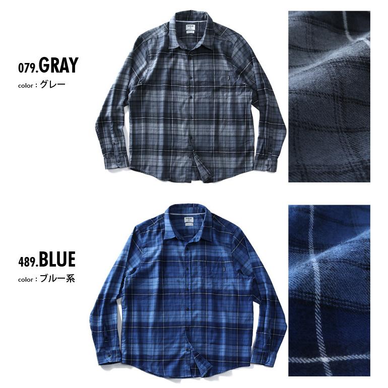 大きいサイズ メンズ HURLEY ハーレー フランネル チェック柄 シャツ USA直輸入 cu1010 | Hurley | 01