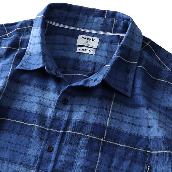 大きいサイズ メンズ HURLEY ハーレー フランネル チェック柄 シャツ USA直輸入 cu1010 Hurley（ハーレー） 大きいサイズ メンズ フランネル チェック柄