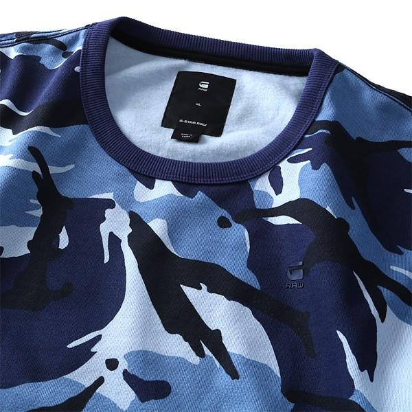 【大きいサイズ】【メンズ】G-STAR RAW(ジースターロウ) 迷彩柄トレーナー d05901-9646 大きいサイズ メンズ G-STAR RAW ジースターロウ 迷彩柄トレーナー
