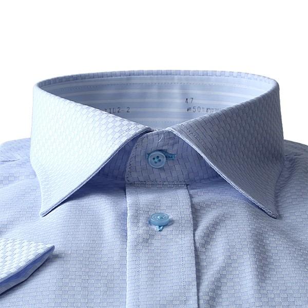 【大きいサイズ】【メンズ】DANIEL DODD 半袖ワイシャツ 吸汗速乾 形態安定 セミワイドシャツ d574az102 | Daniel Dodd | 05