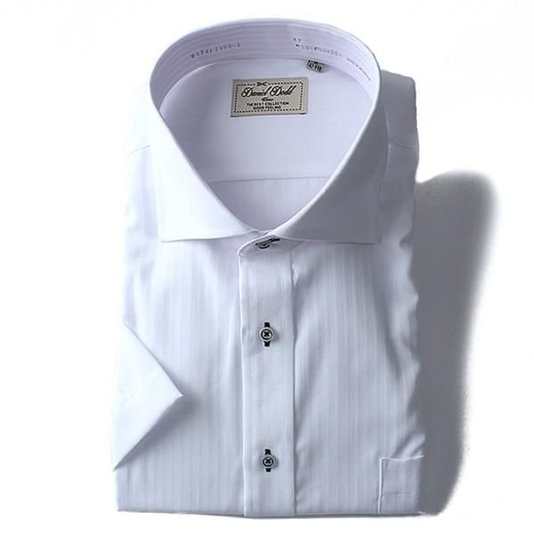 【大きいサイズ】【メンズ】DANIEL DODD 半袖ワイシャツ 吸汗速乾 形態安定 ホリゾンタルシャツ d574az103 | Daniel Dodd | 03