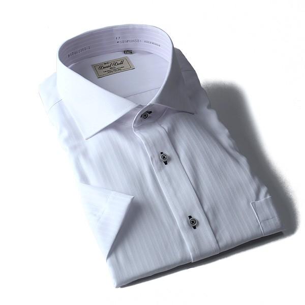 【大きいサイズ】【メンズ】DANIEL DODD 半袖ワイシャツ 吸汗速乾 形態安定 ホリゾンタルシャツ d574az103 | Daniel Dodd | 04