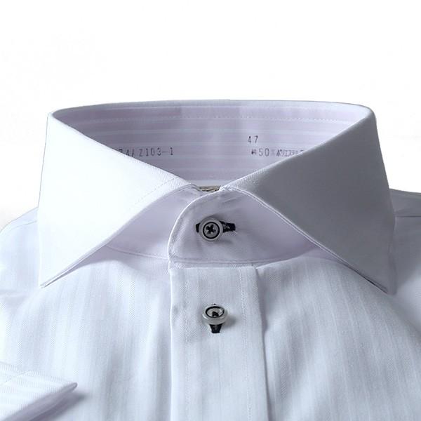 【大きいサイズ】【メンズ】DANIEL DODD 半袖ワイシャツ 吸汗速乾 形態安定 ホリゾンタルシャツ d574az103 | Daniel Dodd | 05