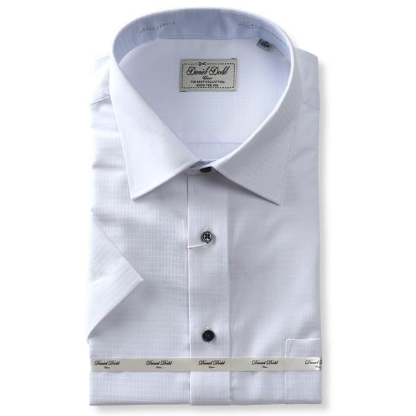大きいサイズ メンズ DANIEL DODD 半袖 ワイシャツ レギュラー セミワイド 吸汗速乾 形態安定 d592az101 | Daniel Dodd | 03