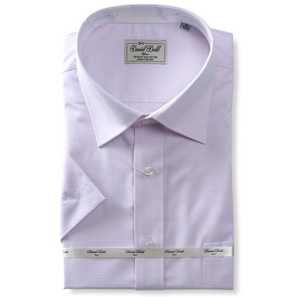 大きいサイズ メンズ DANIEL DODD 半袖 ワイシャツ レギュラー セミワイド 吸汗速乾 形態安定 d592az101 | Daniel Dodd | 05