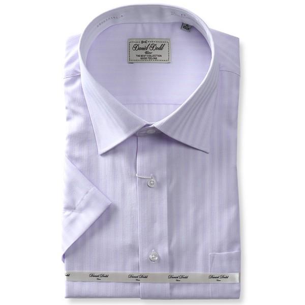 大きいサイズ メンズ DANIEL DODD 半袖 ワイシャツ レギュラー セミワイド 吸汗速乾 形態安定 d592az101 | Daniel Dodd | 06