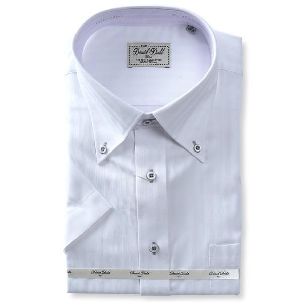大きいサイズ メンズ DANIEL DODD 半袖 ワイシャツ ボタンダウン 吸汗速乾 形態安定 d592az102 | Daniel Dodd | 04