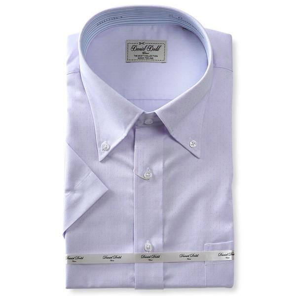 大きいサイズ メンズ DANIEL DODD 半袖 ワイシャツ ボタンダウン 吸汗速乾 形態安定 d592az102 | Daniel Dodd | 06