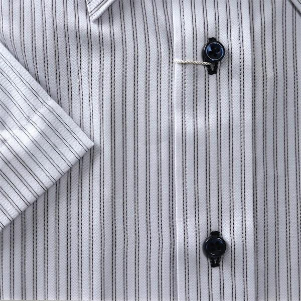 大きいサイズ メンズ DANIEL DODD 半袖 ワイシャツ ボタンダウン マイター 吸汗速乾 形態安定 d592az103 | Daniel Dodd | 05