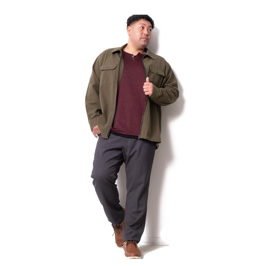 大きいサイズ メンズ DREAM MASTER 別布使い 5ポケット ストレッチ パンツ スリムフィット dm-p220401s | Dream Master（ファッション） | 07