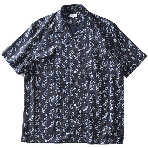 大きいサイズ メンズ DREAM MASTER オープンカラー 総柄プリント 半袖 シャツ dm-sh240206 Dream Master 大きいサイズ メンズ オープンカラー 総柄プリント 半袖