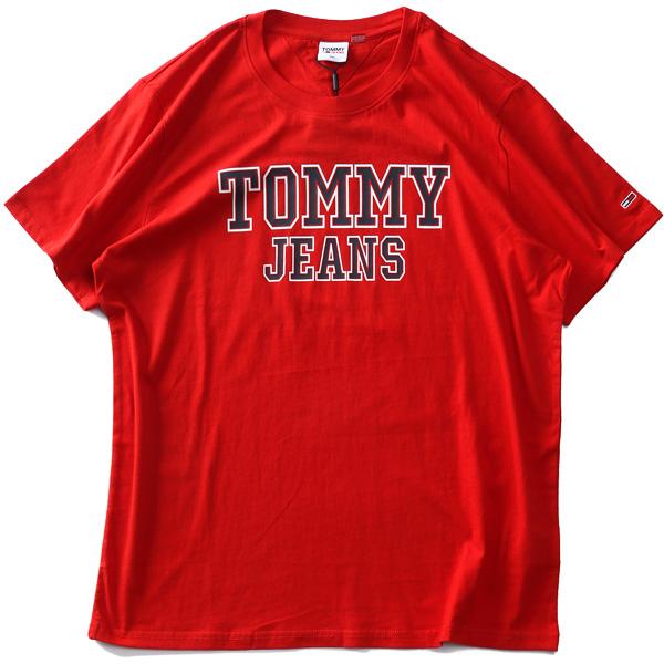 大きいサイズ メンズ TOMMY JEANS トミージーンズ プリント 半袖 T