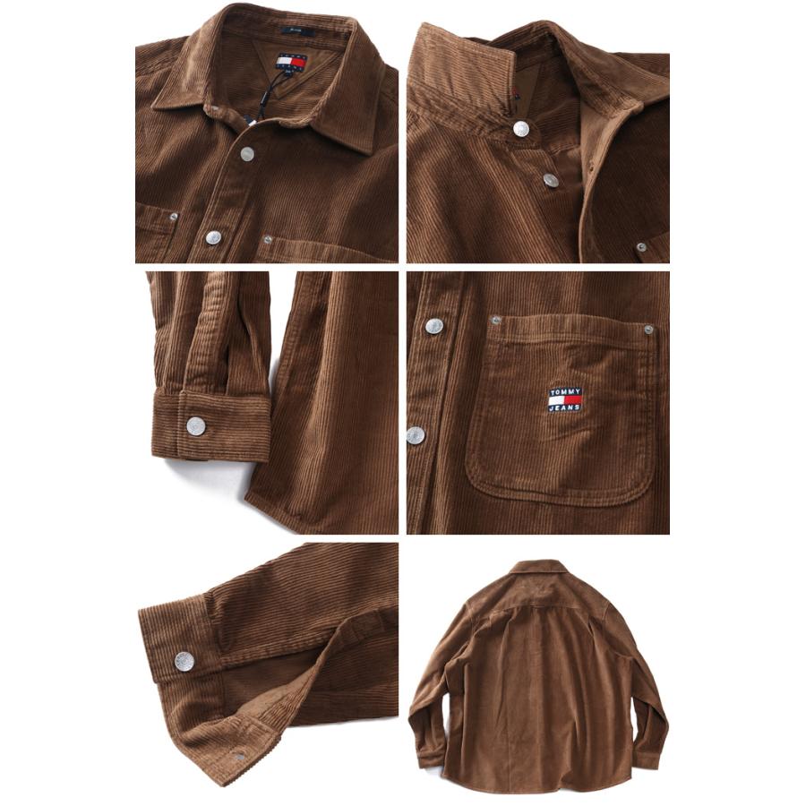 大きいサイズ メンズ TOMMY JEANS トミージーンズ コーデュロイ シャツ RLX WASHED CORD SHIRT USA直輸入 dm0dm22016 | TOMMY JEANS | 02