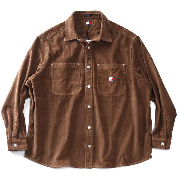 大きいサイズ メンズ TOMMY JEANS トミージーンズ コーデュロイ シャツ RLX WASHED CORD SHIRT USA直輸入 dm0dm22016 | TOMMY JEANS | 03
