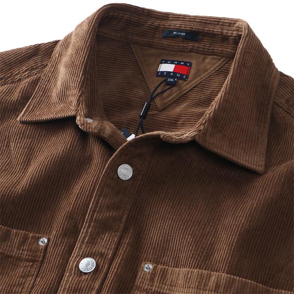大きいサイズ メンズ TOMMY JEANS トミージーンズ コーデュロイ シャツ RLX WASHED CORD SHIRT USA直輸入 dm0dm22016 | TOMMY JEANS | 05