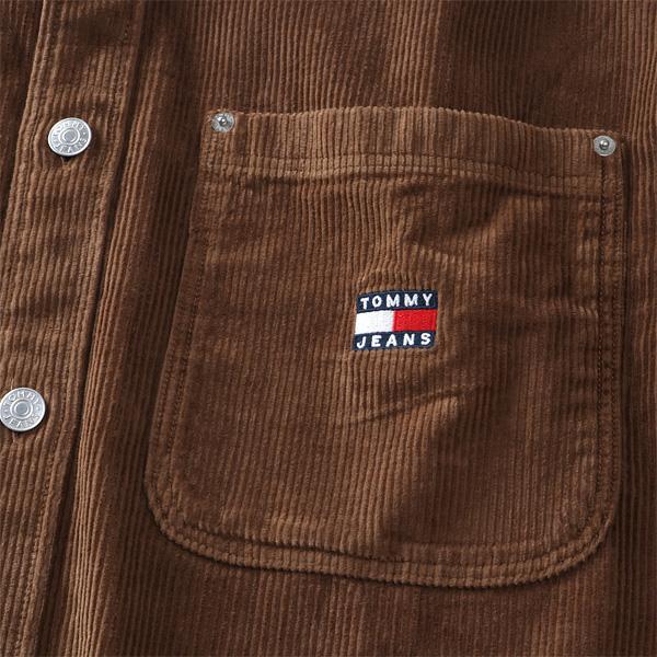 大きいサイズ メンズ TOMMY JEANS トミージーンズ コーデュロイ シャツ RLX WASHED CORD SHIRT USA直輸入 dm0dm22016 | TOMMY JEANS | 07