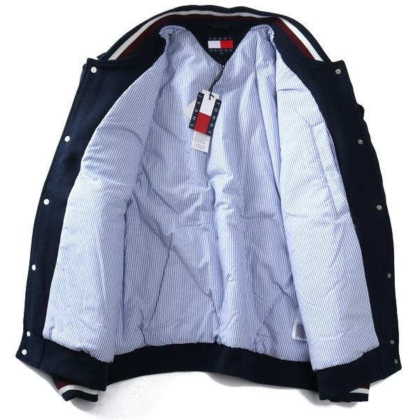 大きいサイズ メンズ TOMMY JEANS トミージーンズ 中綿 ボンバー ジャケット BEST VARSITY JACKET USA直輸入 dm0dm22043の画像