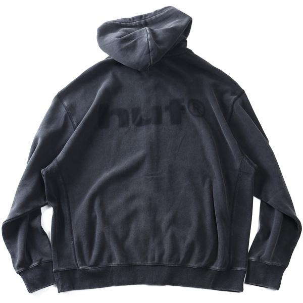 大きいサイズ メンズ HUF ハフ ウォッシュ加工 フルジップ パーカー PACIFIC WASH FZ HOODIE USA直輸入 fl00252 | HUF | 11