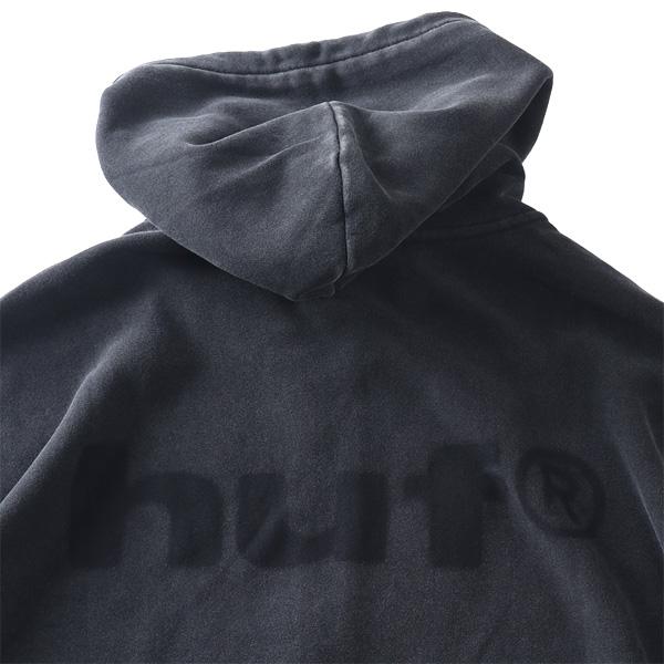 大きいサイズ メンズ HUF ハフ ウォッシュ加工 フルジップ パーカー PACIFIC WASH FZ HOODIE USA直輸入 fl00252 | HUF | 12