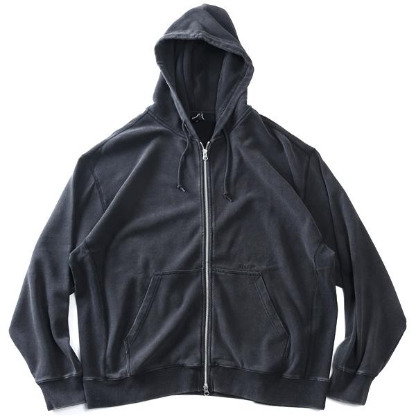 大きいサイズ メンズ HUF ハフ ウォッシュ加工 フルジップ パーカー PACIFIC WASH FZ HOODIE USA直輸入 fl00252 | HUF | 03