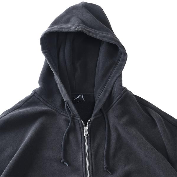 大きいサイズ メンズ HUF ハフ ウォッシュ加工 フルジップ パーカー PACIFIC WASH FZ HOODIE USA直輸入 fl00252 | HUF | 04