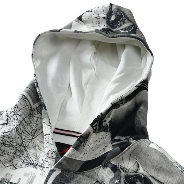 大きいサイズ メンズ NIKE ナイキ プリント プルオーバー パーカー Nike Jordan Brooklyn USA直輸入 fv7297 | NIKE | 05