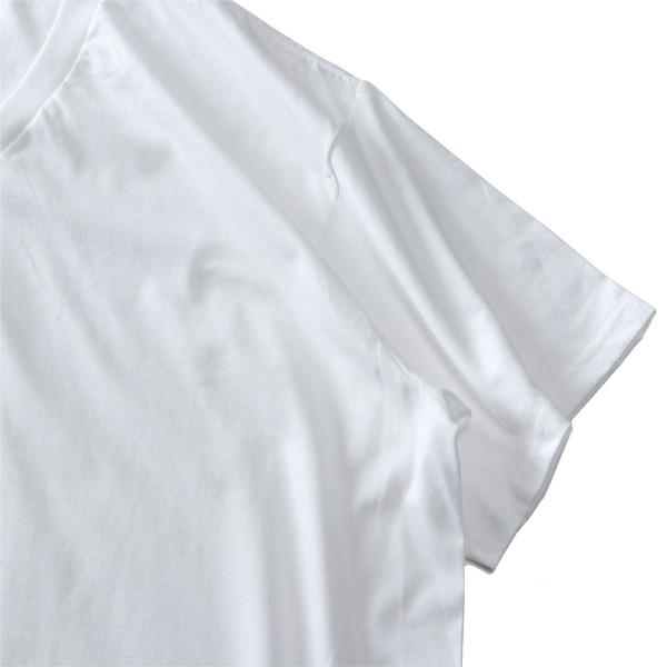 大きいサイズ メンズ HANES ヘインズ 2P ビジカジ魂 Vネック 半袖 Tシャツ 2枚セット 綿100% 肌着 下着 hm1er702k｜bmo｜09