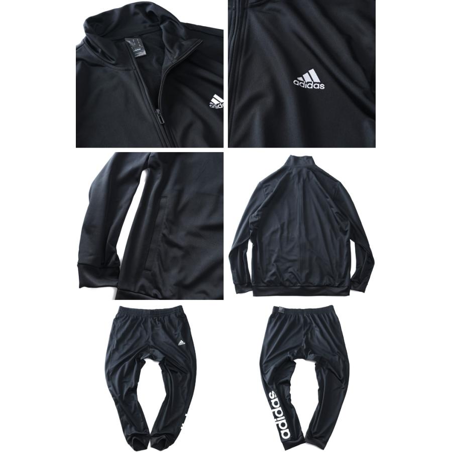 大きいサイズ メンズ ADIDAS アディダス リニアロゴ トリコット トラックスーツ ジャージ 上下セット USA直輸入 ic6775 | adidas | 02