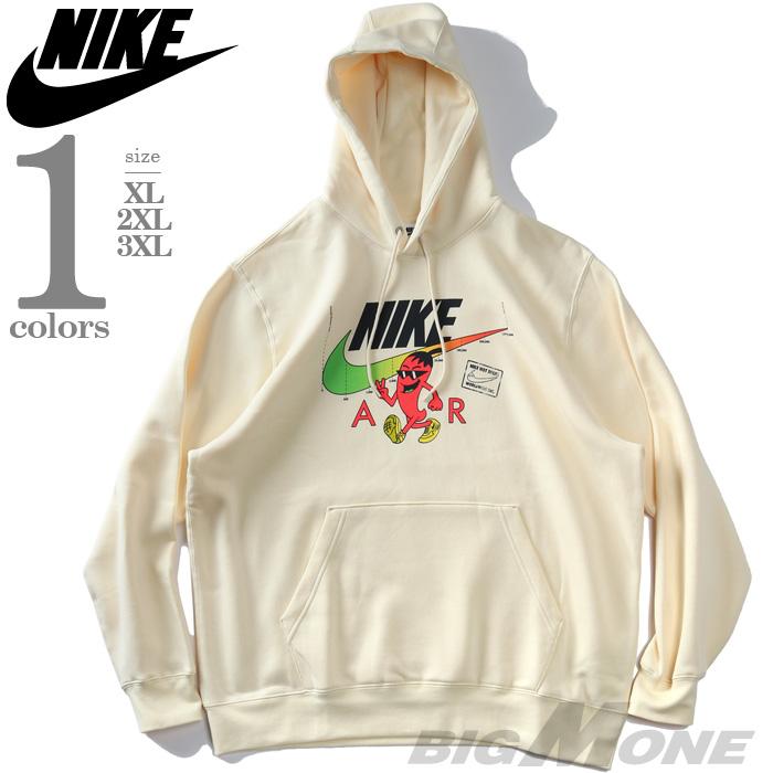【サイズXL】ナイキ　パーカー　6316891 3500 NIKE（ナイキ） 大きいサイズ メンズ プルオーバー パーカー USA直輸入