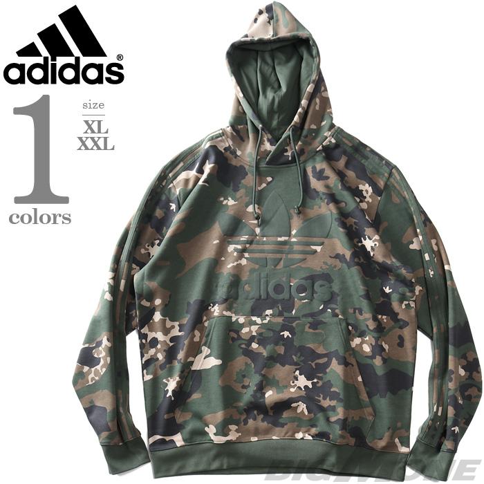 大きいサイズ メンズ ADIDAS アディダス 迷彩柄 プルオーバー パーカー USA直輸入 ip0284 | adidas