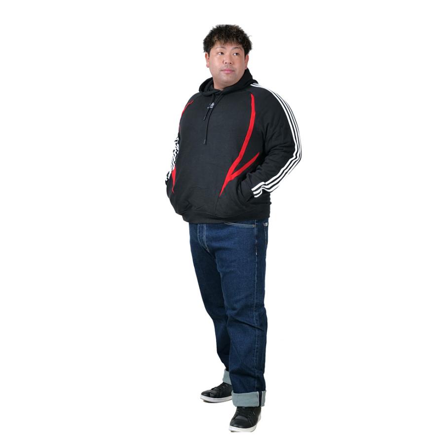 大きいサイズ メンズ ADIDAS アディダス ラグラン プルオーバー パーカー USA直輸入 ix9644 | adidas | 03