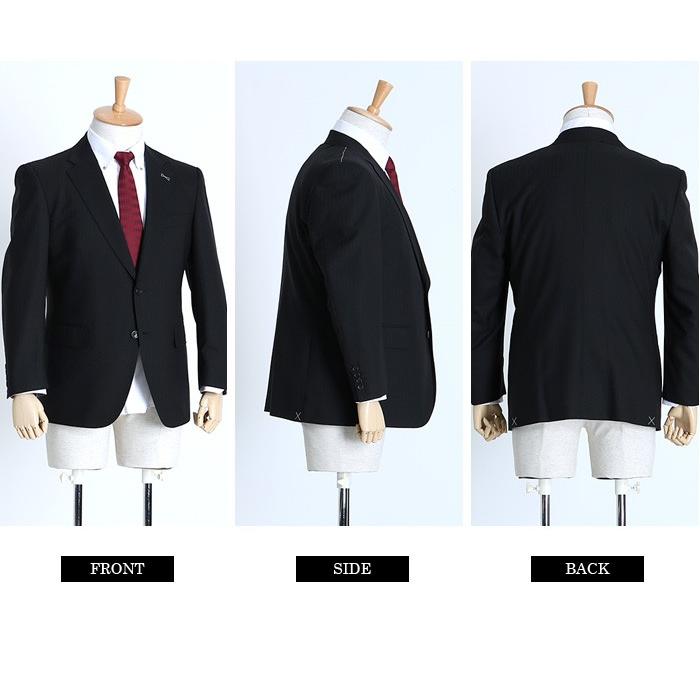 大きいサイズ メンズ SARTORIA BELLINI 日本製スーツ アジャスター付 シングル2ツ釦スーツ ビジネススーツ 高級スーツ 日本製 jbi7s003の画像