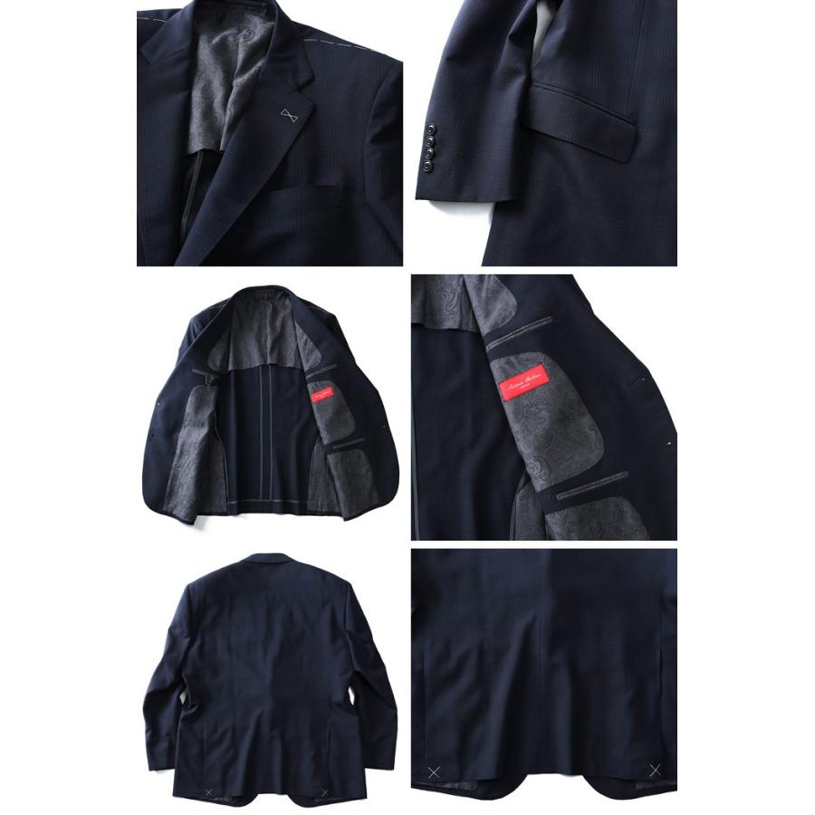 【大きいサイズ】【メンズ】SARTORIA BELLINI 日本製 2ツ釦テーラードジャケット jbj7s001 Sartoria Bellini 大きいサイズ メンズ 日本製 2ツ釦テーラード