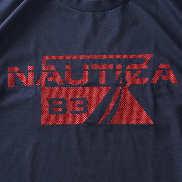 大きいサイズ メンズ NAUTICA ノーチカ ロゴ刺繍 半袖 Tシャツ USA直輸入 k17626 | NAUTICA | 04